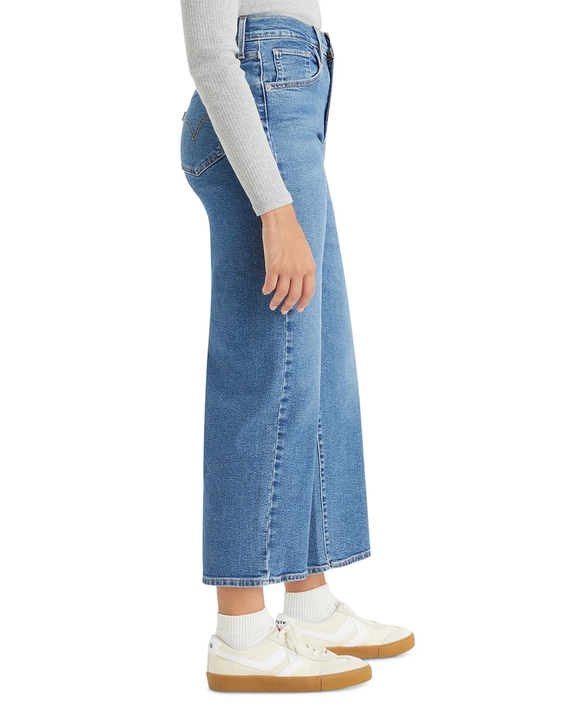 Levi's Women's High-Rise Wide-Leg Ripped Jeans