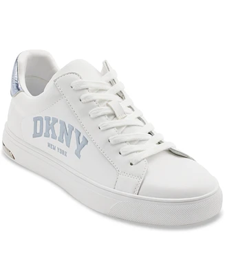 Dkny Women's Abeni Arched Logo Low Top Sneakers