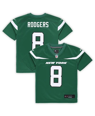 Preschool Boys and Girls Nike Aaron Rodgers New York Jets Alternate Game Jersey