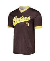 Men's Stitches Brown San Diego Padres Cooperstown Collection Team Jersey