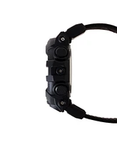 G-Shock Men's Analog Digital Black Cordura and Resin Watch, 53.4mm, GA2100BCE-1A
