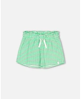 Girl Crinkle Jersey Short