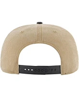 Men's '47 Brand Khaki, Navy Distressed New Orleans Pelicans Chilmark Captain Snapback Hat