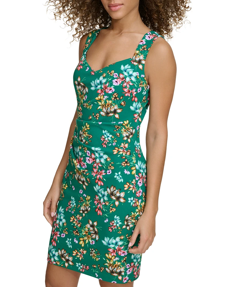 Siena Women's Floral-Print Bodycon Dress