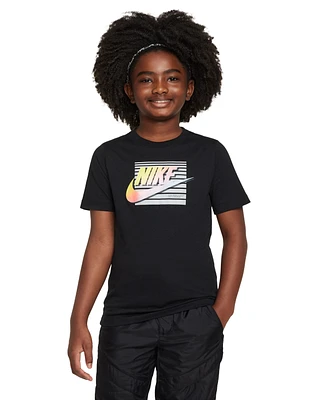 Nike Big Kids Sportswear Cotton Logo Graphic T-Shirt