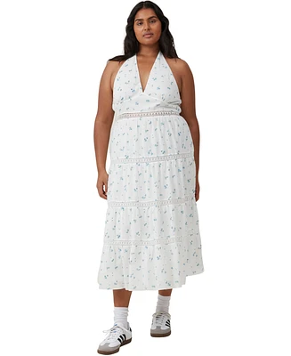Cotton On Women's Stella Halter Maxi Dress