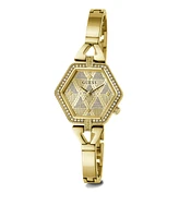 Women's Analog Gold-Tone Steel Watch 28mm