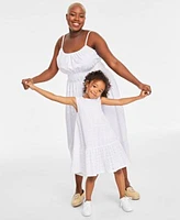 On 34th Mommy Me Cotton Eyelet Smocked Waist Dress Created For Macys