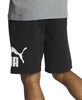 Puma Men's Regular-Fit Big Logo-Print Fleece 10" Shorts