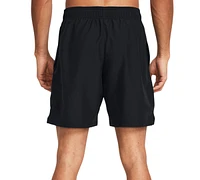 Under Armour Men's Moisture-Wicking Logo-Print 8-1/4" Tech Shorts