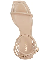 Aldo Women's Dime Strappy Ankle Wrap Dress Sandals