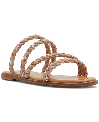 Aldo Women's Tritoney Braided Strappy Slide Flat Sandals
