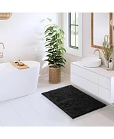 Ultra Soft Non-Slip Chenille Bath Rug - Quick Dry