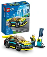 Lego City Great Vehicles Electric Sports Car Model with Minifigure 60383 Toy Building Set