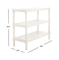 Rafiki 3 Shelf Console Table
