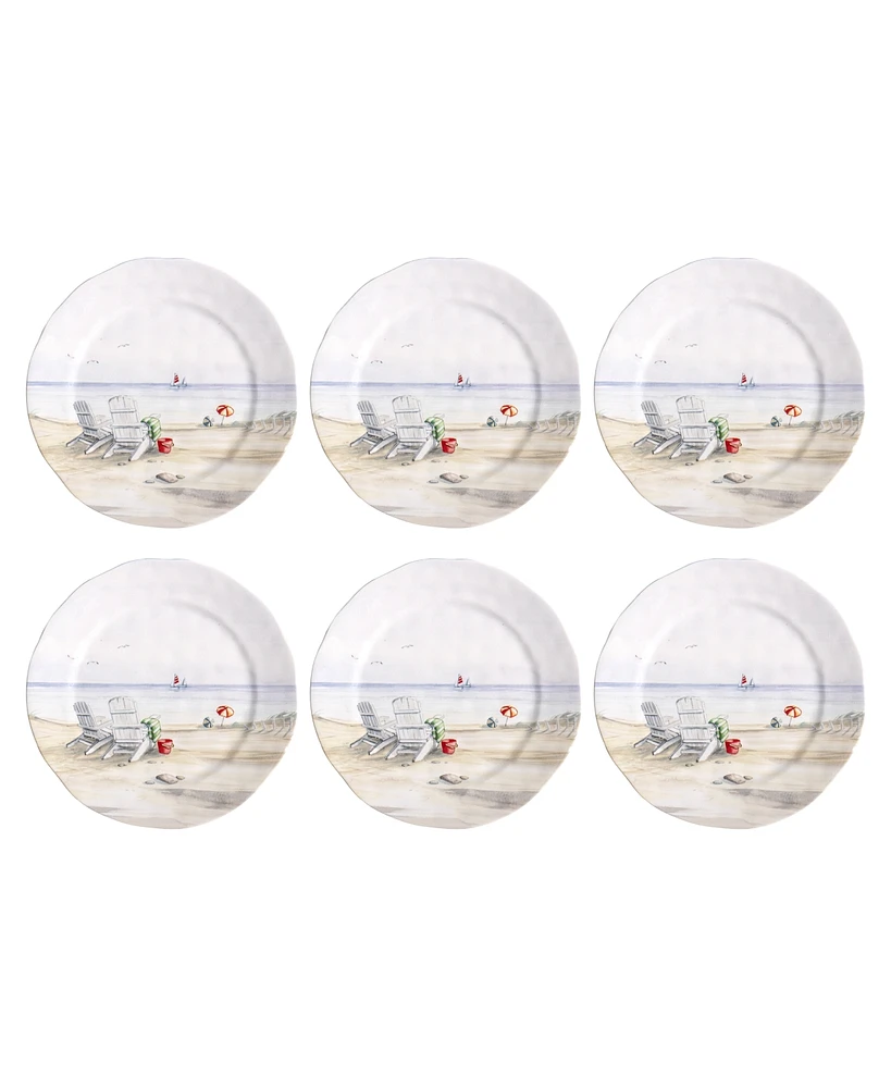 TarHong By the Shore Dinner Plates, Set of 6