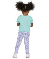 Champion Toddler & Little Girls Logo Graphic T-Shirt Printed Leggings, 2 Piece Set