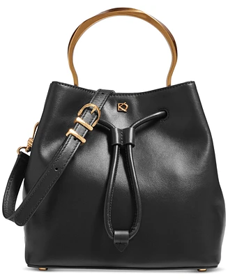 Donna Karan Lawrence Top Handle Bucket