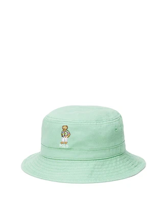 Polo Ralph Lauren Toddler and Little Boys Bear Cotton Twill Bucket Hat