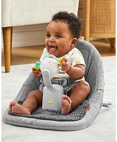 Skip Hop Cloud Upright Baby Boys or Baby Girls Silver-Tone Lining Activity Floor Seat