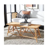 Montgomery Rattan Coffee Table
