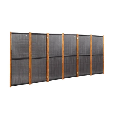 6-Panel Room Divider 165.4"x70.9