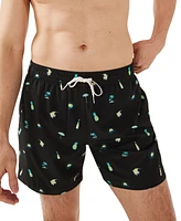 Chubbies Men's The Beach Essentials Quick-Dry 5-1/2" Swim Trunks - Black