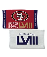 Wincraft San Francisco 49ers 2023 Nfc Champions Locker Room 22'' x 42'' Double-Sided Towel