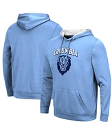 Men's Colosseum Light Blue Columbia University Resistance Pullover Hoodie