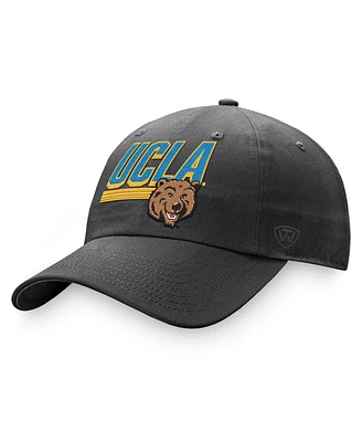 Men's Top of the World Charcoal Ucla Bruins Slice Adjustable Hat