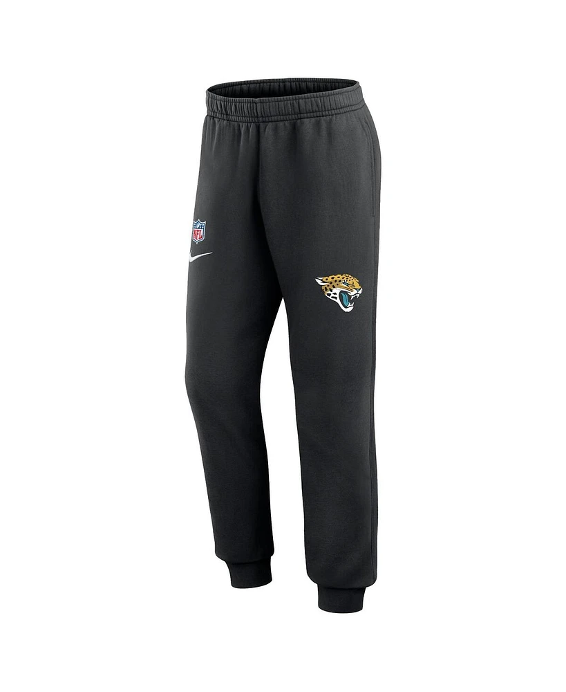 Men's Nike Black Jacksonville Jaguars 2023 Sideline Club Jogger Pants
