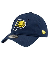 Men's New Era Navy Indiana Pacers Team 2.0 9TWENTY Adjustable Hat