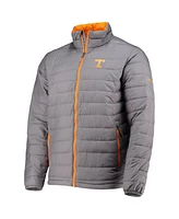 Men's Columbia Charcoal Tennessee Volunteers Powder Lite Omni-Heat Reflective Full-Zip Jacket