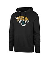 Men's '47 Brand Black Jacksonville Jaguars Imprint Headline Pullover Hoodie