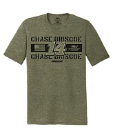 Men's Stewart-Haas Racing Team Collection Green Chase Briscoe Flag Tri-Blend T-shirt