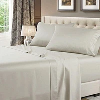 600 Thread Count Solid Cotton Sheets Set