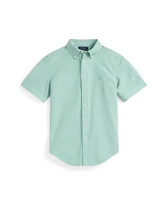Polo Ralph Lauren Toddler and Little Boys Cotton Oxford Short-Sleeves Shirt