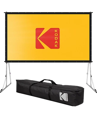 Kodak 120" Projector Screen w/Stand, Fast Fold Front Projection Screen