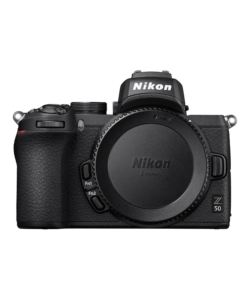 Nikon Z 50 Dx-Format Mirrorless Camera w/ Nikkor Z Dx 16-50mm Vr & 50-250mm Vr