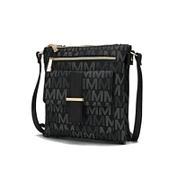 Mkf Collection Jeni Multi Compartment Crossbody Bag by Mia K