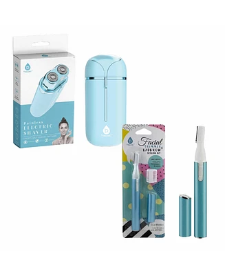 Pursonic Perfect Precision: Facial Trimming, Brow Styling, and Painless Shaving in One Kit.