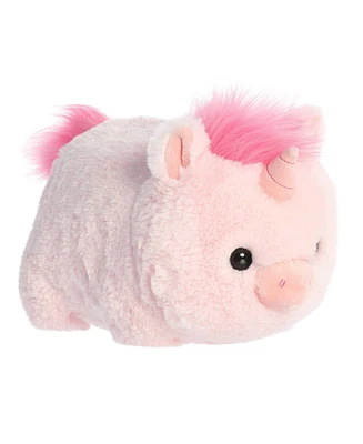 Aurora Medium Bubblegum Unicorn Spudsters Adorable Plush Toy Pink 10"