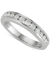 Diamond Princess Quad Channel Bridal Set (2 ct. t.w.) in 14k White Gold