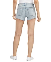 Silver Jeans Co. Women's Boyfriend Mid Rise Shorts