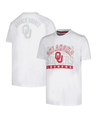 Big Boys Colosseum White Oklahoma Sooners Jones T-shirt