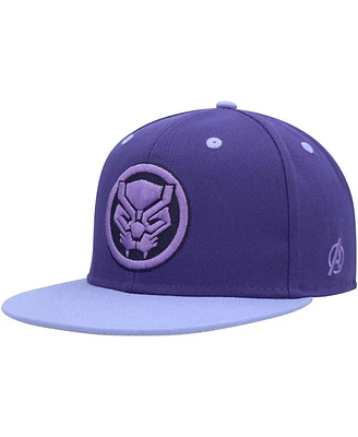 Men's Marvel Purple Black Panther Fitted Hat