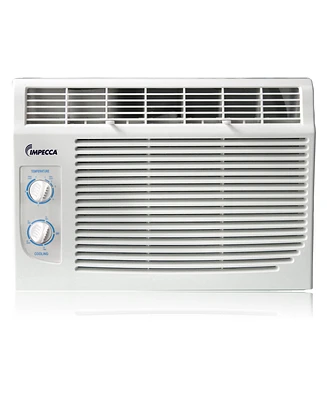 Impecca 5,000 Btu Mechanical controlled Mini Window Air Conditioner