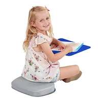 ECR4Kids The Surf Portable Lap Desk with Cushion , Black, 10-Piece