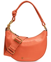 Donna Karan Roslyn Small Leather Hobo Bag
