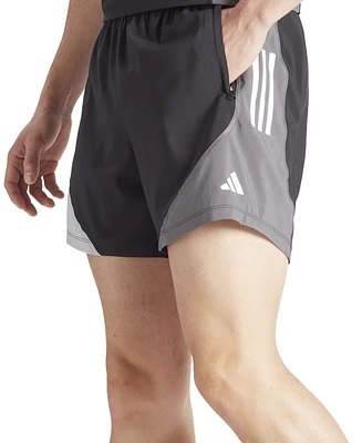 adidas Men's Own The Run Colorblock Moisture-Wicking Shorts